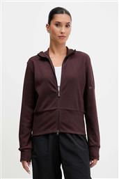 ΜΠΛΟΥΖΑ ALL SZN WINTERIZED ΧΡΩΜΑ: ΚΑΦΕ, JM5947 ADIDAS
