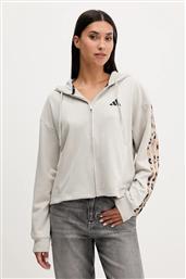 ΜΠΛΟΥΖΑ ANIMAL ΧΡΩΜΑ: ΜΠΕΖ, ΜΕ ΚΟΥΚΟΥΛΑ, JM1860 ADIDAS
