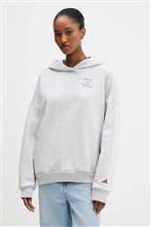 ΜΠΛΟΥΖΑ ΧΡΩΜΑ: ΓΚΡΙ, ΜΕ ΚΟΥΚΟΥΛΑ, KT0882 ADIDAS