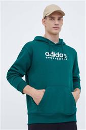 ΜΠΛΟΥΖΑ ΧΡΩΜΑ: ΠΡΑΣΙΝΟ, ΜΕ ΚΟΥΚΟΥΛΑ ADIDAS