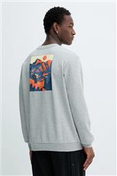 ΜΠΛΟΥΖΑ DOODLE HUNT HIKE SWEATER ΧΡΩΜΑ: ΓΚΡΙ, JM6503 ADIDAS