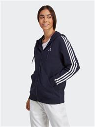 ΜΠΛΟΥΖΑ ESSENTIALS 3-STRIPES IC9918 ΣΚΟΥΡΟ ΜΠΛΕ REGULAR FIT ADIDAS