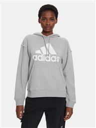 ΜΠΛΟΥΖΑ ESSENTIALS BIG LOGO IC9865 ΓΚΡΙ LOOSE FIT ADIDAS