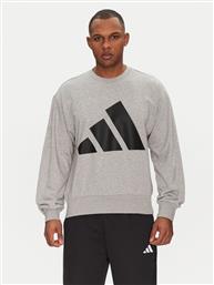 ΜΠΛΟΥΖΑ ESSENTIALS BIG LOGO JE8952 ΓΚΡΙ REGULAR FIT ADIDAS