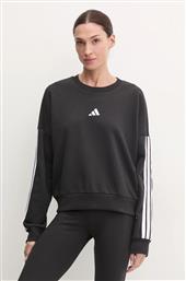 ΜΠΛΟΥΖΑ ESSENTIALS ΧΡΩΜΑ: ΜΑΥΡΟ, JE0016 ADIDAS