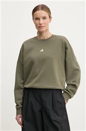 ΜΠΛΟΥΖΑ ESSENTIALS ΧΡΩΜΑ: ΠΡΑΣΙΝΟ, JI6064 ADIDAS