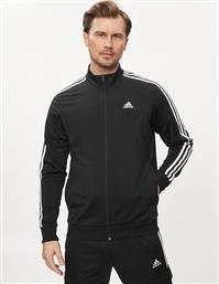 ΜΠΛΟΥΖΑ ESSENTIALS WARM-UP 3-STRIPES H46099 ΜΑΥΡΟ REGULAR FIT ADIDAS