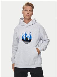 ΜΠΛΟΥΖΑ FLAMES LOGO IS2947 ΓΚΡΙ REGULAR FIT ADIDAS