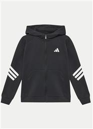 ΜΠΛΟΥΖΑ FUTURE ICONS 3-STRIPES JJ4801 ΜΑΥΡΟ REGULAR FIT ADIDAS