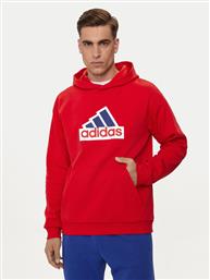 ΜΠΛΟΥΖΑ FUTURE ICONS BADGE OF SPORT IS8338 ΚΟΚΚΙΝΟ REGULAR FIT ADIDAS