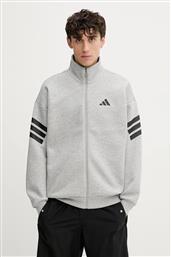 ΜΠΛΟΥΖΑ FUTURE ICONS ΧΡΩΜΑ: ΓΚΡΙ, JD4886 ADIDAS