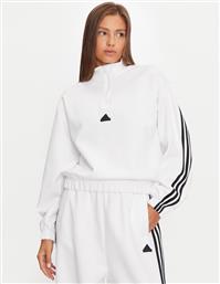 ΜΠΛΟΥΖΑ FUTURE ICONS THREE STRIPES JJ1664 ΛΕΥΚΟ LOOSE FIT ADIDAS