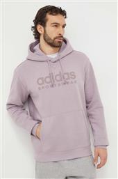 ΜΠΛΟΥΖΑ HEAWYN ΧΡΩΜΑ: ΜΟΒ, ΜΕ ΚΟΥΚΟΥΛΑ IG2377 IW1204 ADIDAS