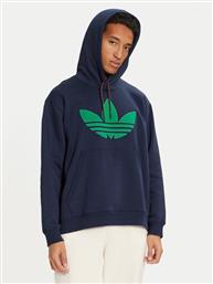 ΜΠΛΟΥΖΑ JN5968 ΣΚΟΥΡΟ ΜΠΛΕ LOOSE FIT ADIDAS