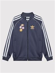 ΜΠΛΟΥΖΑ KEVIN LYONS HC9442 ΣΚΟΥΡΟ ΜΠΛΕ REGULAR FIT ADIDAS