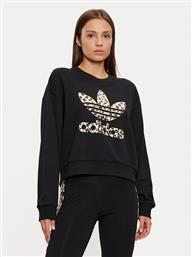 ΜΠΛΟΥΖΑ LEOPARD IW8480 ΜΑΥΡΟ LOOSE FIT ADIDAS