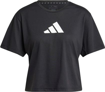 ΜΠΛΟΥΖΑ TRAIN ESSENTIALS BIG LOGO PERFORMANCE TRAINING TEE ADIDAS
