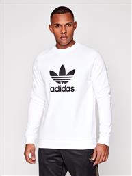 ΜΠΛΟΥΖΑ TREFOIL CREW DV1544 ΛΕΥΚΟ STANDARD FIT ADIDAS