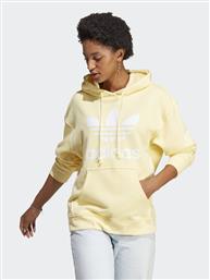 ΜΠΛΟΥΖΑ TREFOIL HOODIE IB7434 ΚΙΤΡΙΝΟ REGULAR FIT ADIDAS