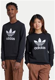 ΜΠΛΟΥΖΑ TREFOIL IY7435 ΜΑΥΡΟ REGULAR FIT ADIDAS