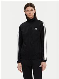 ΜΠΛΟΥΖΑ TRICOT 3-STRIPES JC8889 ΜΑΥΡΟ REGULAR FIT ADIDAS