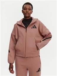 ΜΠΛΟΥΖΑ Z.N.E. JC5394 ΡΟΖ LOOSE FIT ADIDAS από το MODIVO