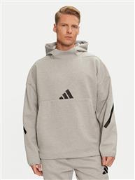 ΜΠΛΟΥΖΑ Z.N.E. JE3070 ΓΚΡΙ LOOSE FIT ADIDAS