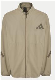 ΜΠΛΟΥΖΑ Z.N.E. WOVEN JN9028 ΜΠΕΖ REGULAR FIT ADIDAS