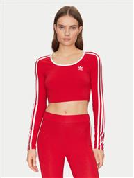 ΜΠΛΟΥΖΑΚΙ ADICOLOR 3-STRIPES JD4626 ΚΟΚΚΙΝΟ SLIM FIT ADIDAS