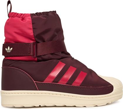 ΜΠΟΤΕΣ ΧΙΟΝΙΟΥ SUPERSTAR 360 WINTERIZED BOOT JR5804 ΜΠΟΡΝΤΟ ADIDAS