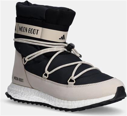 ΜΠΟΤΕΣ ΧΙΟΝΙΟΥ X MOON BOOT ΧΡΩΜΑ: ΜΑΥΡΟ, IH2489 ADIDAS