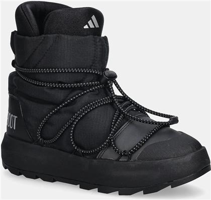 ΜΠΟΤΕΣ ΧΙΟΝΙΟΥ X MOON BOOT ΧΡΩΜΑ: ΜΑΥΡΟ, JP7766 ADIDAS