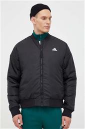 ΜΠΟΥΦΑΝ BOMBER ΑΝΔΡΙΚΑ, ΧΡΩΜΑ: ΜΑΥΡΟ IK0526 ADIDAS