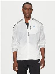 ΜΠΟΥΦΑΝ ΓΙΑ ΤΡΕΞΙΜΟ OWN THE RUN 3-STRIPES JD7760 ΛΕΥΚΟ SLIM FIT ADIDAS