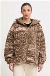 ΜΠΛΟΥΖΑ ΧΡΩΜΑ: ΚΑΦΕ, ΜΕ ΚΟΥΚΟΥΛΑ, JM3675 ADIDAS