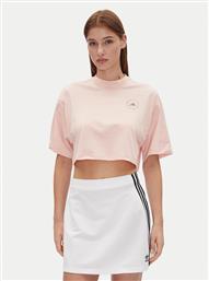 T-SHIRT STELLA MCCARTNEY JJ0081 ΡΟΖ OVERSIZE ADIDAS