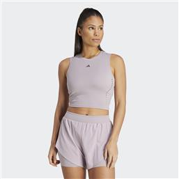 ELEV HIIT ΓΥΝΑΙΚΕΙΟ CROPPED ΑΜΑΝΙΚΟ T-SHIRT (9000170157-74001) ADIDAS
