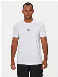 ΦΑΝΕΛΑΚΙ ΤΕΧΝΙΚΟ DESIGNED FOR TRAINING IS3808 ΛΕΥΚΟ SLIM FIT ADIDAS