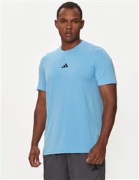 ΦΑΝΕΛΑΚΙ ΤΕΧΝΙΚΟ DESIGNED FOR TRAINING IS3830 ΓΑΛΑΖΙΟ SLIM FIT ADIDAS