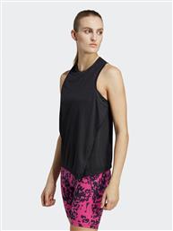 ΦΑΝΕΛΑΚΙ ΤΕΧΝΙΚΟ HIIT AEROREADY QUICKBURN TRAINING HY5395 ΜΑΥΡΟ LOOSE FIT ADIDAS