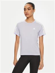 ΦΑΝΕΛΑΚΙ ΤΕΧΝΙΚΟ OWN THE RUN 3-STRIPES JD2276 ΜΩΒ REGULAR FIT ADIDAS