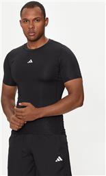 ΦΑΝΕΛΑΚΙ ΤΕΧΝΙΚΟ TECHFIT COMPRESSION JE6698 ΜΑΥΡΟ SLIM FIT ADIDAS