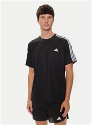 ΦΑΝΕΛΑΚΙ ΤΕΧΝΙΚΟ TRAIN ESSENTIALS 3-STRIPES IB8150 ΜΑΥΡΟ REGULAR FIT ADIDAS