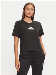 ΦΑΝΕΛΑΚΙ ΤΕΧΝΙΚΟ TRAIN ESSENTIALS BIG LOGO JG8614 ΜΑΥΡΟ REGULAR FIT ADIDAS