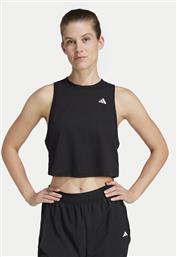 ΦΑΝΕΛΑΚΙ ΤΕΧΝΙΚΟ TRAIN ESSENTIALS BOXY WORKOUT JF1025 ΜΑΥΡΟ REGULAR FIT ADIDAS