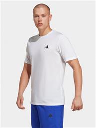 ΦΑΝΕΛΑΚΙ ΤΕΧΝΙΚΟ TRAIN ESSENTIALS IC7423 ΛΕΥΚΟ REGULAR FIT ADIDAS