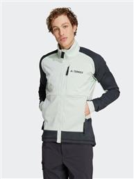 FLEECE TERREX TECH FLOOCE HIKING FLEECE HS9775 ΠΡΑΣΙΝΟ REGULAR FIT ADIDAS από το MODIVO