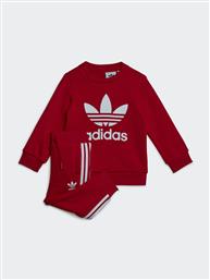 ΦΟΡΜΑ CREW SWEATSHIRT SET IB8665 ΚΟΚΚΙΝΟ REGULAR FIT ADIDAS