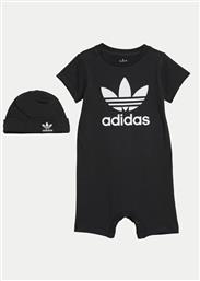 ΦΟΡΜΑΚΙ ΜΕ ΑΝΟΙΧΤΑ ΠΟΔΑΡΑΚΙΑ GIFT SET IS7257 ΜΑΥΡΟ REGULAR FIT ADIDAS