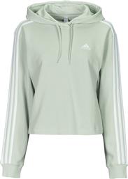 ΦΟΥΤΕΡ ESSENTIALS 3-STRIPES FRENCH TERRY CROP HOODIE ADIDAS